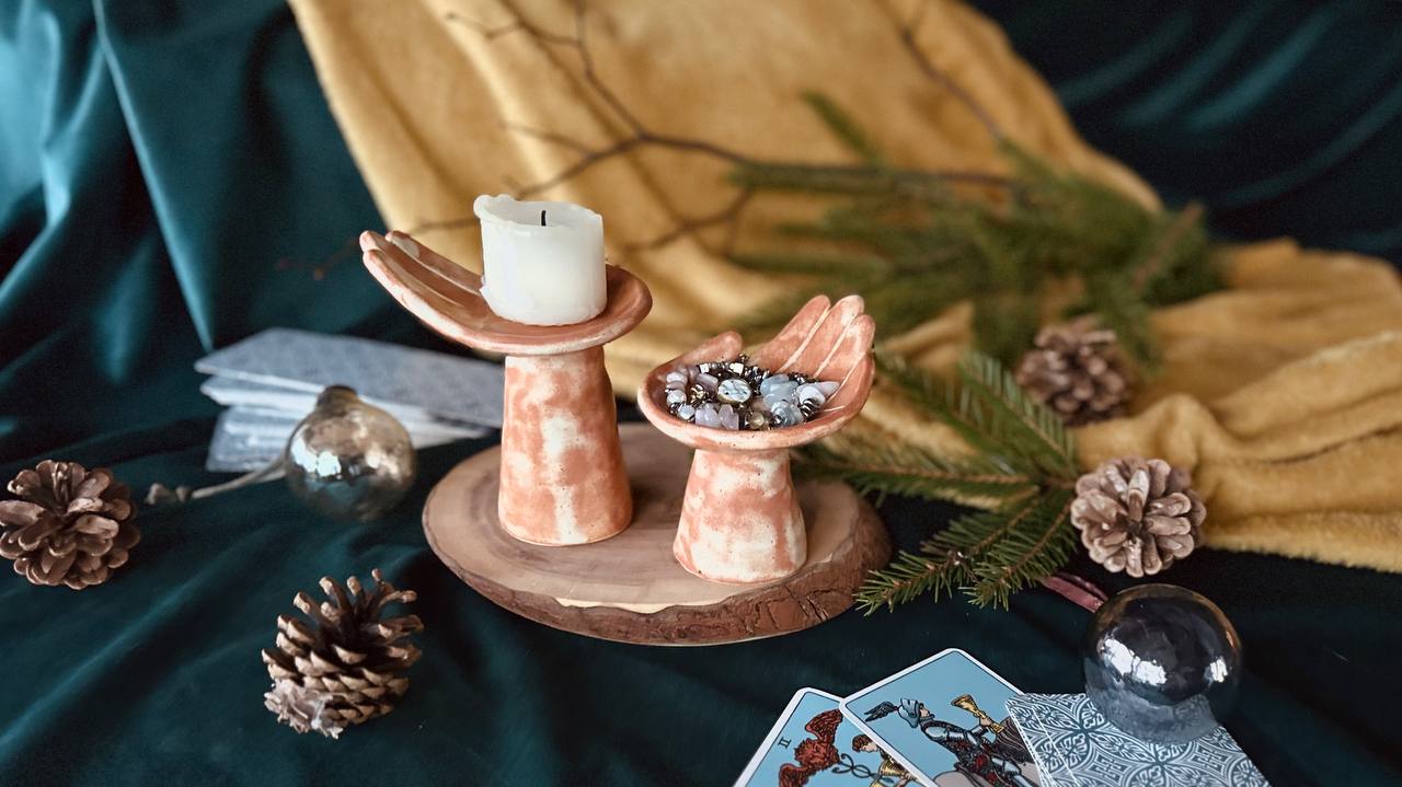 Интерьерные подсвечники 2 шт. (10+)  фото 3